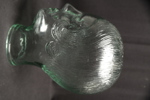 Skulptur, "Huvud" i glas, 1900-tal 