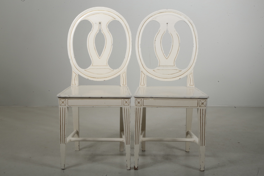 Stolar, 1-par, Gustaviansk, 1800-tal 