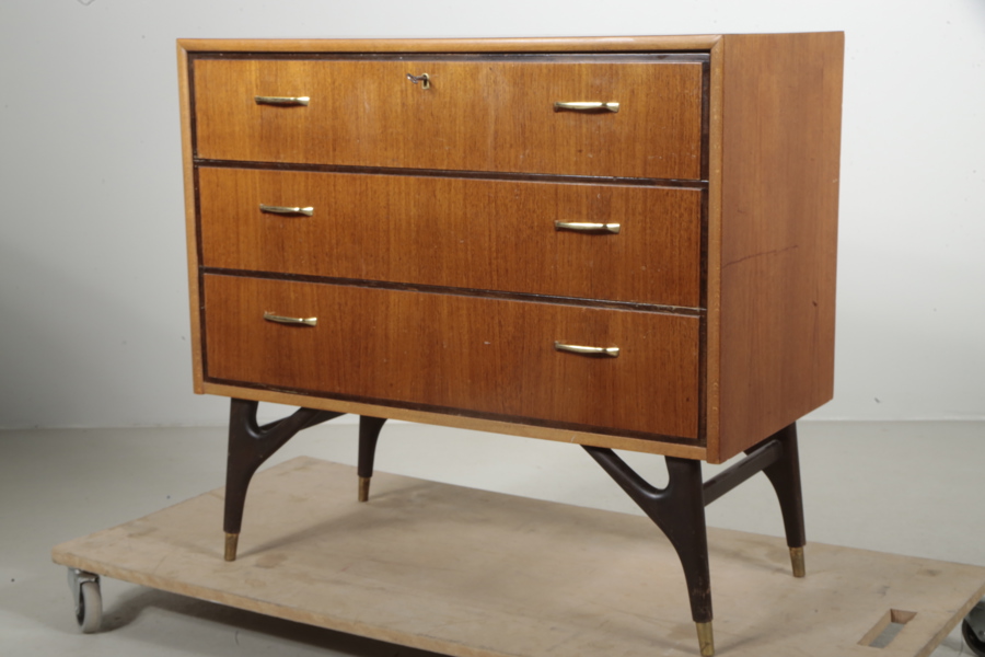 Byrå, Danmark, Teak, 1950/1960-tal 