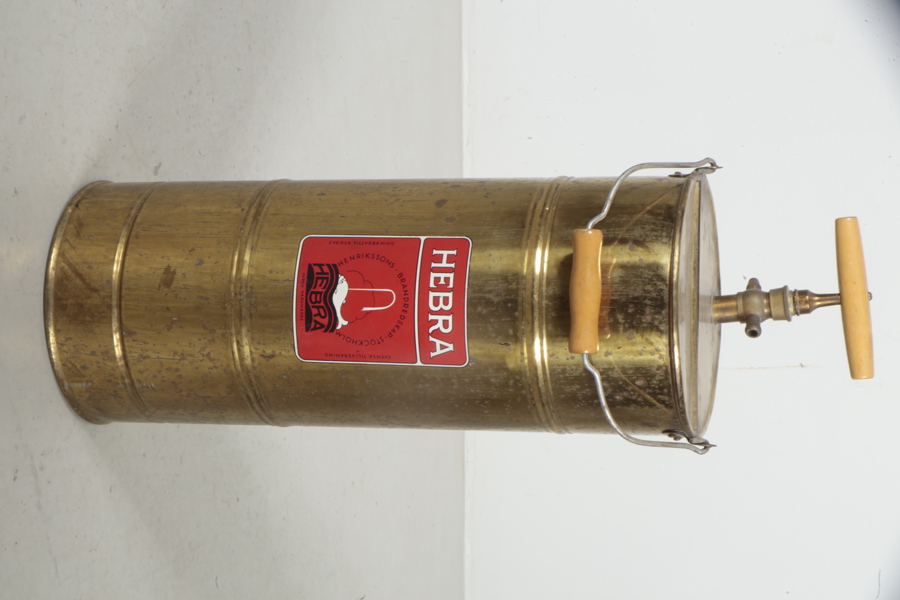 Hebra- Brandsläckare, Mässing