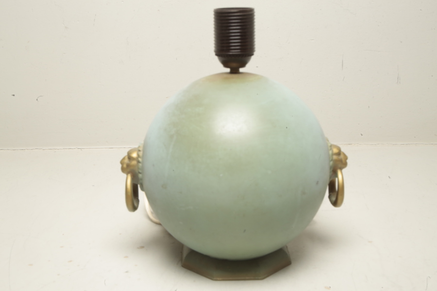 Stjärnmetall- Lampfot, Art Deco, 1920/1930-tal