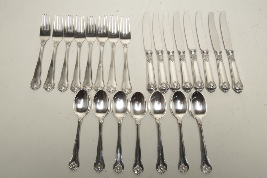 Silver, Bestickuppsättning "Sachsisk- Cohr & Mema", 830 Silver