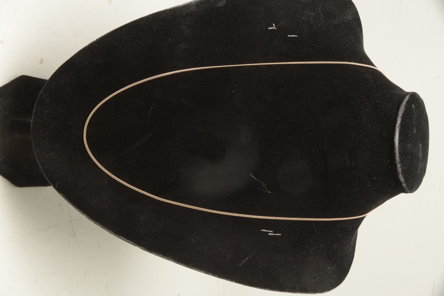 18K Guld, Halskedja "X-Länk"