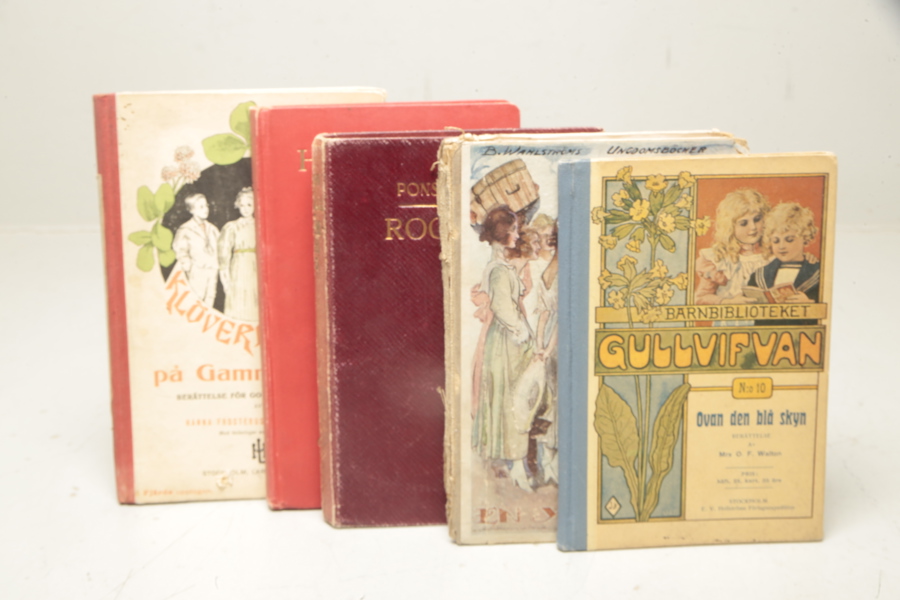 Böcker-diverse, 5st