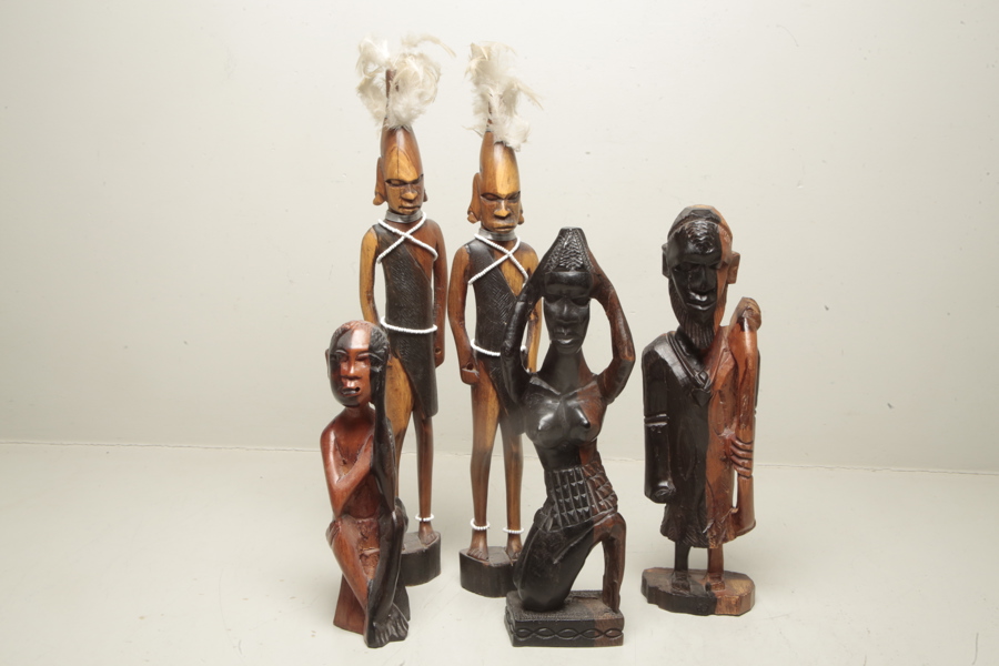 Figuriner- "Afrika", 5st