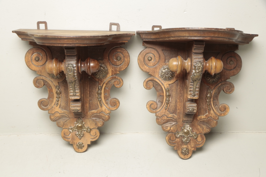 Vägghyllor, 1-par, 1900-tal