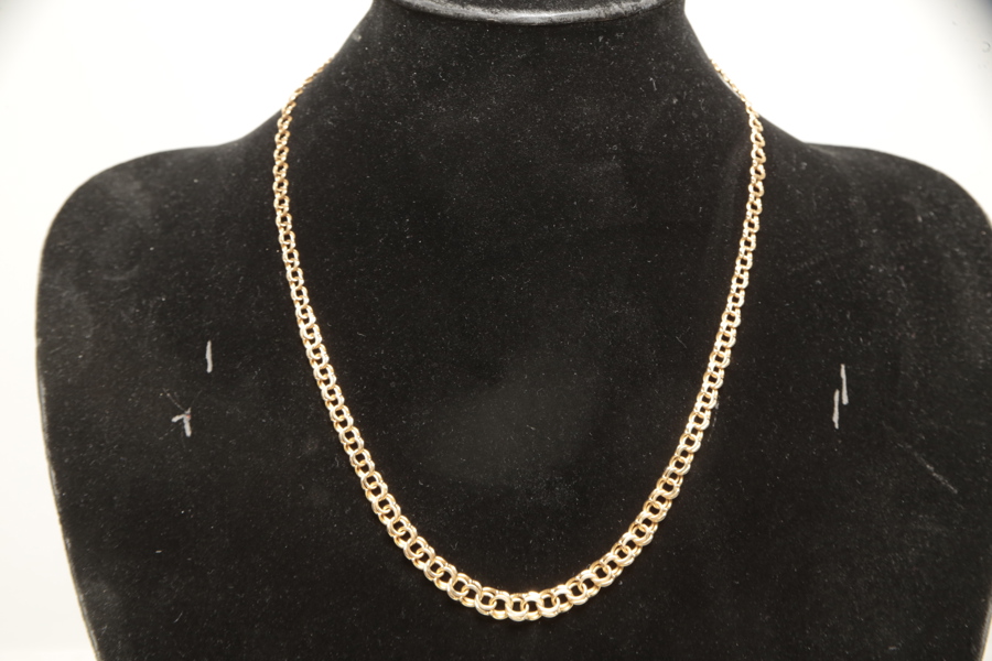 18K Guldhalsband 