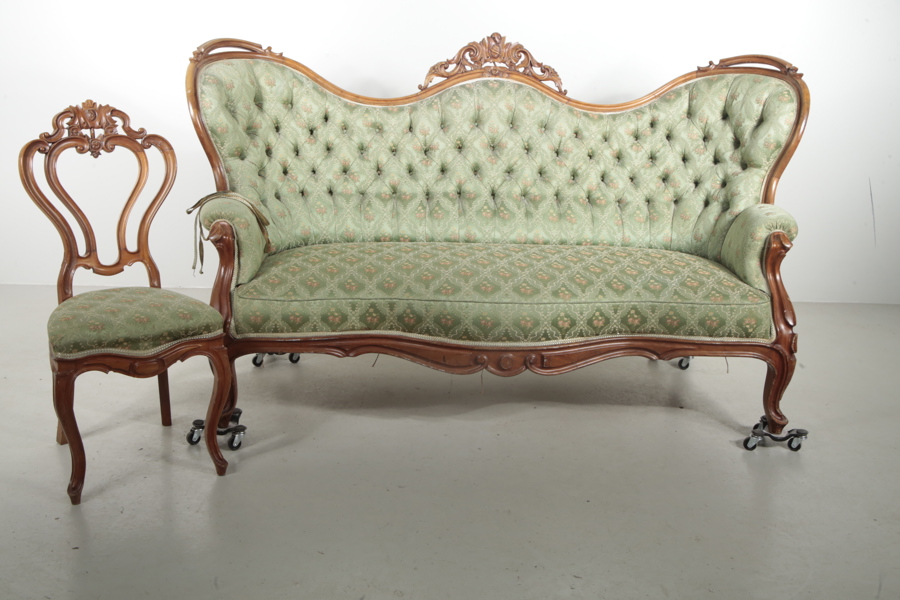 Soffa & Stol, "Nyrokoko", 1800-talets andra hälft 