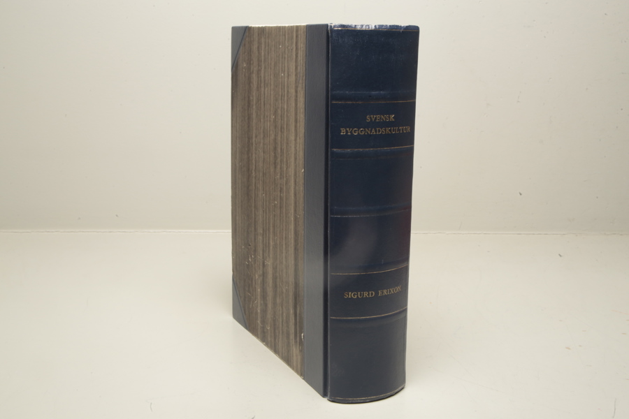 Bok, Svenska Byggnadskultur- Sigurd Erixon