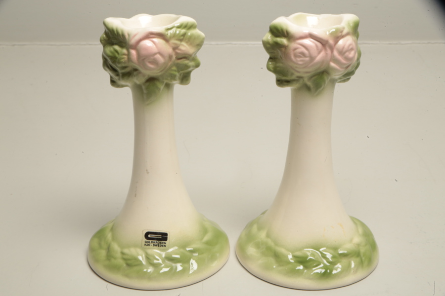 Ljusstakar, 1-par, Guldkroken- HJO Sweden