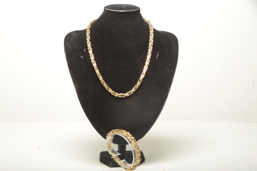 Smycken, 2-Delar, oädel metall