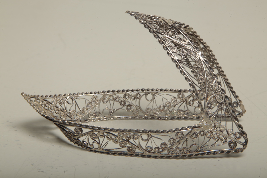 Filigran tiara- Silver, 1800/1900-tal 