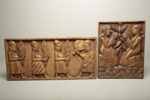 Väggrelief, 2st, 1900-tal