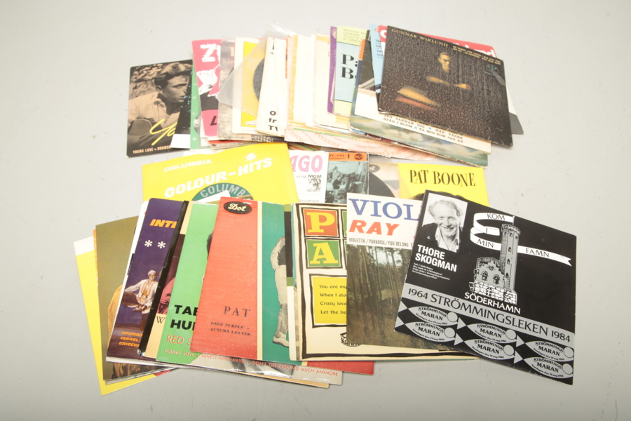 Vinylskivor- EP/Singlar, Diverse 