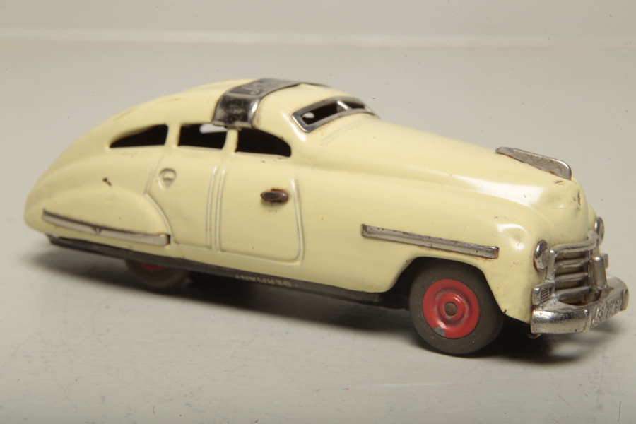 Plåtleksak- "Schuco Fex 3", Made in U.S-Zone Germany