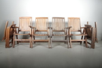 Trädgårdsstolar, 6st, "Garden Furniture Sweden"