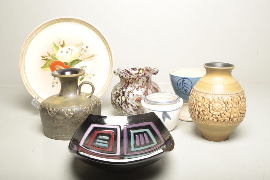 Keramik- porslin, diverse