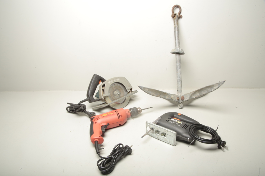 Handmaskiner- Borrmaskin, Sticksåg & Cirkelsåg m.m.