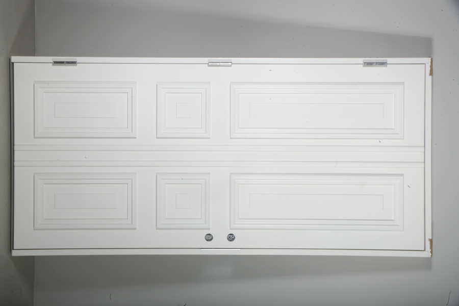 Ytterdörr, Vit 10x21, V-hängd