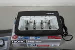 Batteriladdare- "Tronic", Med diverse batterier