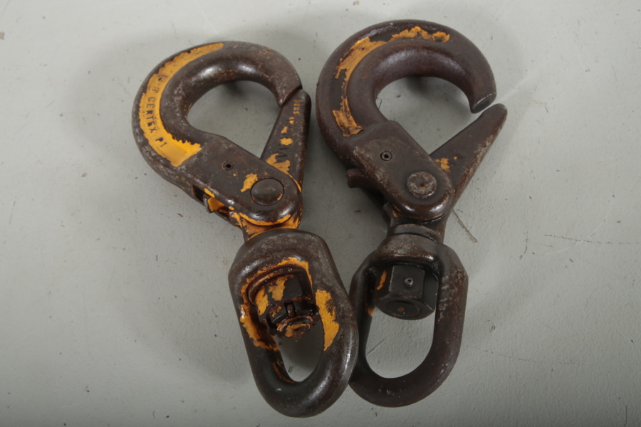 Säkerhetskrokar, 1-par, s.k. "spärrkrokar"