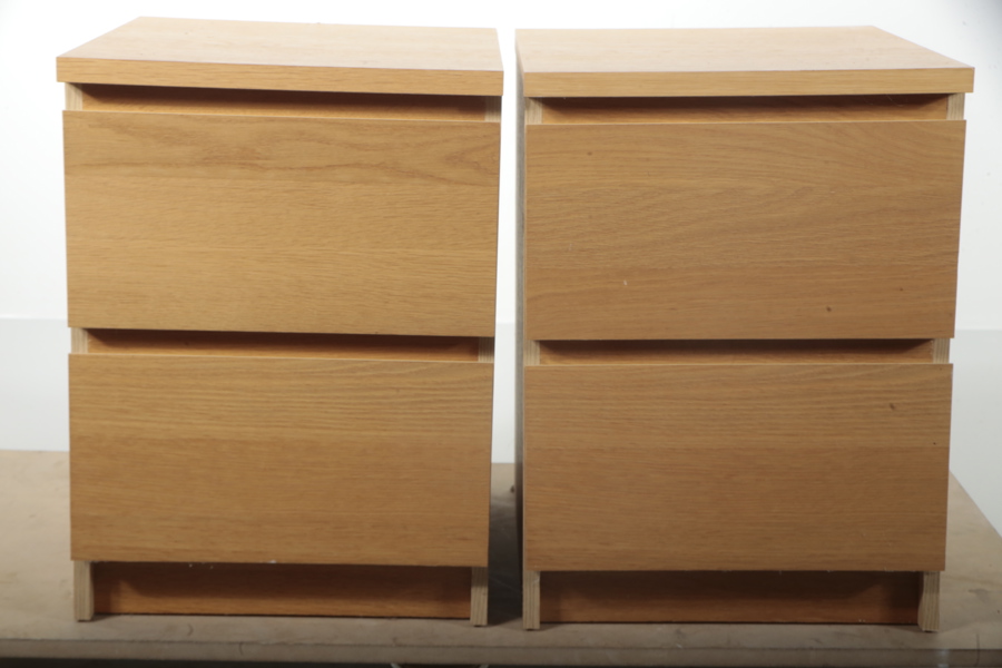 Sängbord, IKEA, 1-par, Modern 