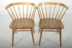 Karmstolar, 4st, "Florida"- Bröderna Wigells stolfabrik, 1950/1960-tal 