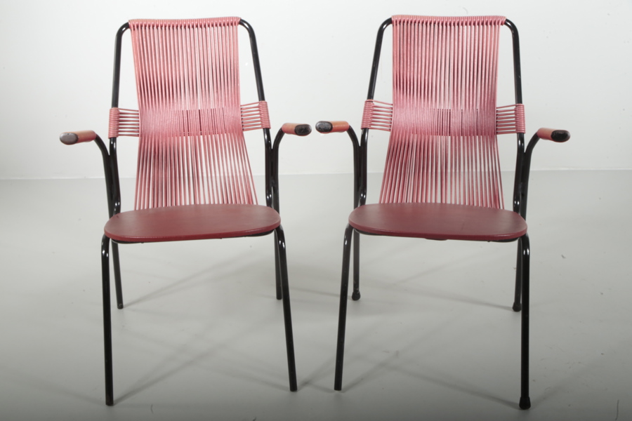 Trädgårdsstolar, 1-par, 1950-tal