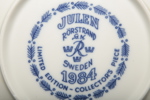 Rörstrand- Samlartallrikar "Jul"