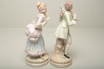 Figuriner, 1-par, Porslin