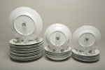 Matservis- "Christineholm Porcelaine- Flora Scandinavia"