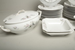 Matservis "Rosenthal", Dekor av: Blommor, 55-Delar