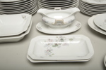 Matservis "Rosenthal", Dekor av: Blommor, 55-Delar