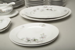 Matservis "Rosenthal", Dekor av: Blommor, 55-Delar