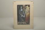 Akvarell- Okänd konstnär, Signerad