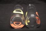 Boda Nova- Karaffer, 2st "Play", Desing: Barbro Wesslander 