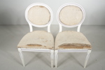 Stolar, 1-par, Gustaviansk-stil, 1800-tal