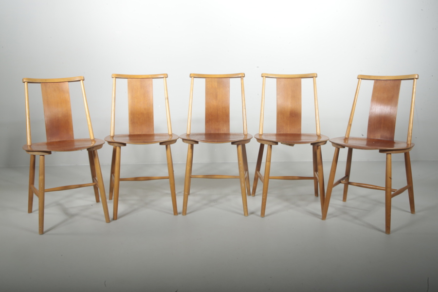 Stolar, 5st, "Tallåsen", 1950/1960-tal 