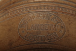 Kraninsats i keramik, "Doulton & Co- Lambeth, London"