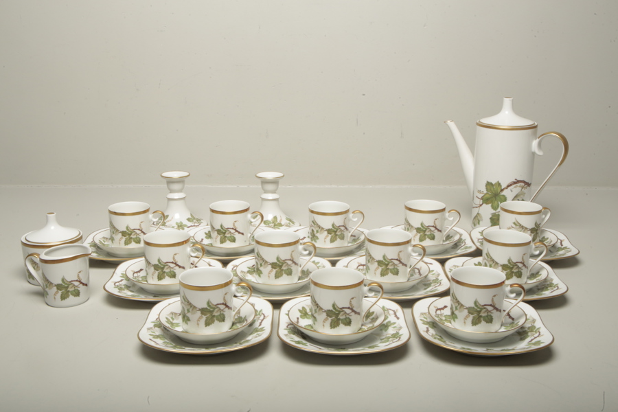 Hackefors kaffeservis- "Vinranka"