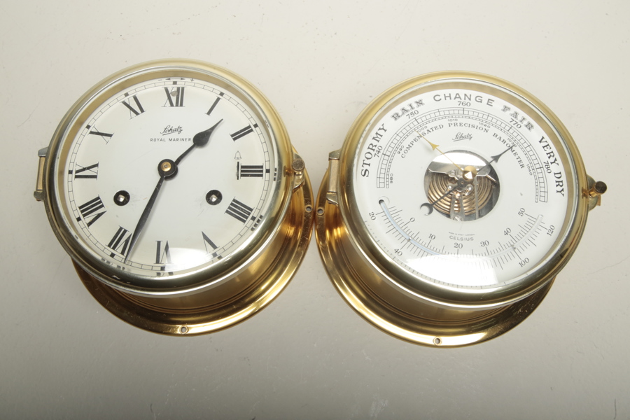 Schatz- Barometer/ Klocka, V-Tyskland 1900-tal