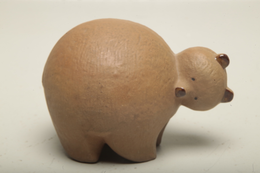 Lisa Larsson- Gustavsberg, Figurin "Björn", Stengods