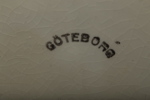 Göteborg, 2-delar porslin