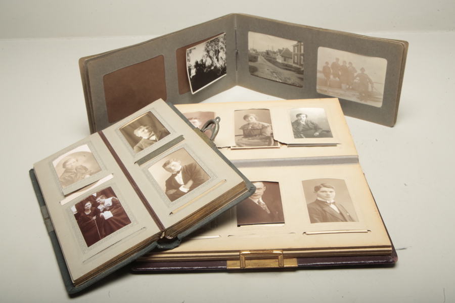 Fotoalbum, Sekelskiftet, 1900-talets första hälft