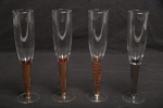 Boda Nova- Champagneglas "Select", 4st, Design: Liselotte Henriksen 