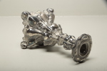 Ljusstake i silver- "Rokoko-stil", 1900-tal