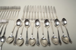 Besticksuppsättning "Rådhus", Nysilver, 64-Delar