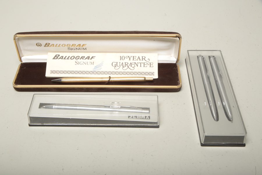Ballografpenna m.m.