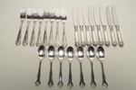 Silver, Bestickuppsättning "Sachsisk- Cohr & Mema", 830 Silver