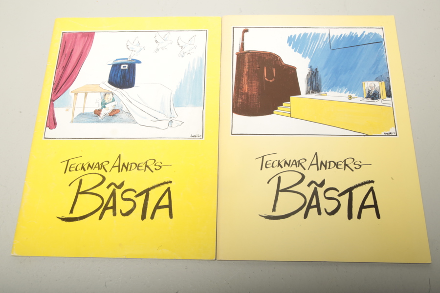 Tidskrifter, 2st- "Tecknar Anders- Bästa"